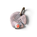 1600’s Colonial Spanish Copper Cob Coin Pendant with Mediterranean Coral