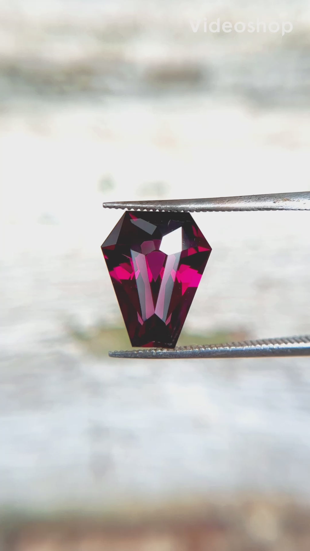 4.5ct Precision Cut Garnet Gemstone from Tanzania