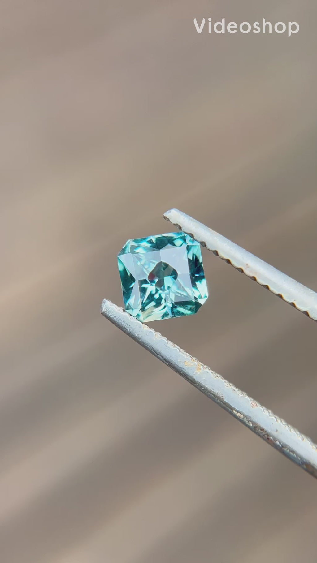 1.3ct Precision Cut Blue Sapphire Gemstone from The El Dorado Bar Mine, Montana