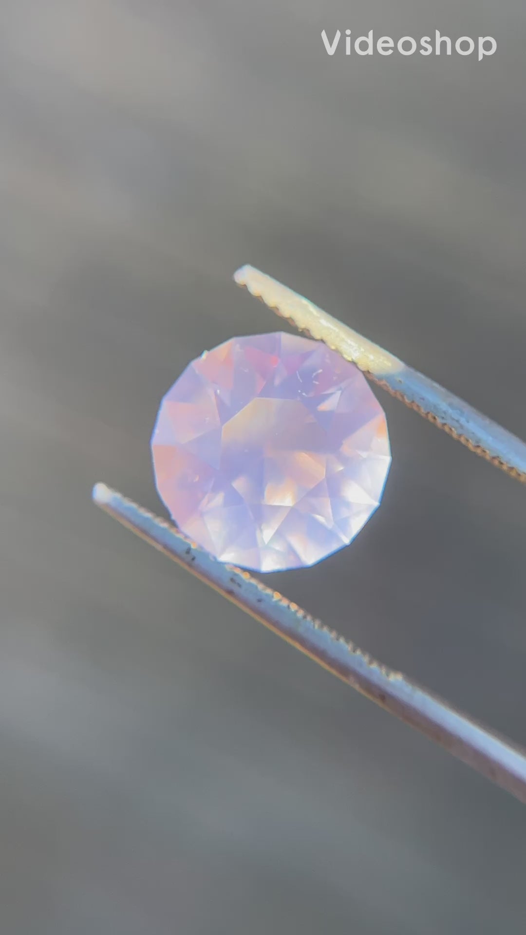 7.2ct Precision Cut Rose Quartz Gemstone from Madagascar